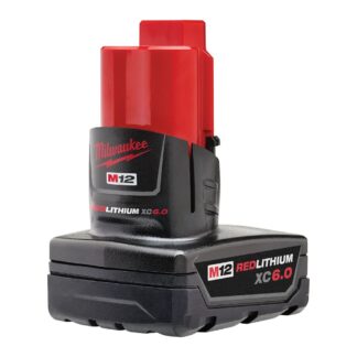 M12 12 Volt Lithium-Ion REDLITHIUM XC6.0 Extended Capacity Battery Pack