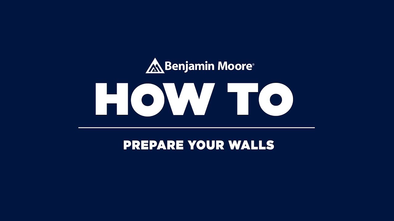 How to prep your walls for painting Image