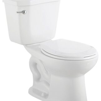 Foremost Canada TT-8207-WL3 2-Piece High Efficiency Toilet, 1.6 gpf, Round, 12 in, Vitreous China, Soft White