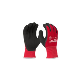 Milwaukee Tool Medium Red Latex Level 1 Cut Resistant Insulated Winter Dipped Work Gloves 48-22-8911