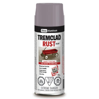 Tremclad 27006B522 340G Oil-Based Rust Paint - Aluminum
